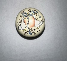 Botões de armário de ganso de porcelana vintage feitos no Japão 6 unidades núcleo de casa de campo comprar usado  Enviando para Brazil