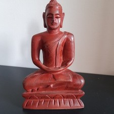 Wooden buddha statue for sale  HENLOW