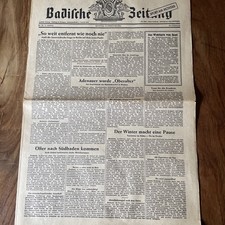 Antike badische zeitung gebraucht kaufen  Ohlsbach