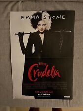 Cruella poster crudelia usato  Bari