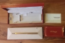 Dupont kugelschreiber gold gebraucht kaufen  Döhlau