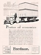 Pubblicita 1930 fordson usato Pubblicita 1930 fordson usato  Biella