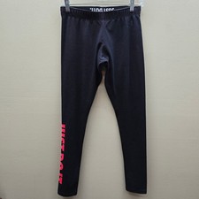 Nike Dri Fit "Just Do It" Leggings Logo Yoga Negro y Rosa Gimnasio Yoga Talla Mediana segunda mano  Embacar hacia Mexico