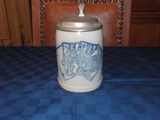 Bierkrug kartenspiel zinndecke gebraucht kaufen  Stapel