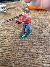 Figurine cowboy carabine d'occasion  Le Palais