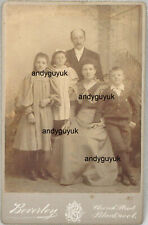 Cabinet card family for sale  CHESTERFIELD
