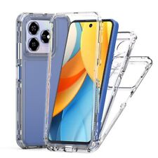 Für ZTE Axon 60 Lite/Blade A55 A34 V50S CASE Stoßfest Clear Rugged Hard Cover comprar usado  Enviando para Brazil