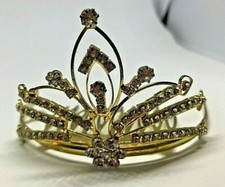 Vintage gold diamante for sale  NORTHAMPTON