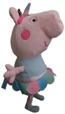 Pelúcia grande Peppa Pig com tutu e chifre de unicórnio 🦄 por Fiesta 17,5" - Muito exclusivo! comprar usado  Enviando para Brazil