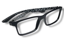 Armação de óculos Ray Ban RB8901 5263 preto fosco fibra de carbono apenas 53-17mm, usado comprar usado  Enviando para Brazil