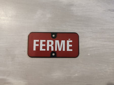 Plaque emaillee ferme d'occasion  Eurville-Bienville