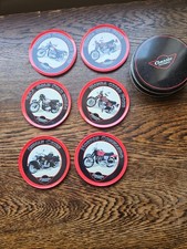 Motorbike coasters cork for sale  MORPETH