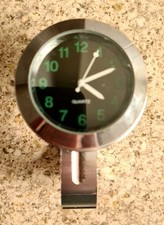 Motorcycle handlebar clock for sale  EXETER