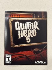 GUITAR HERO 5 - PLAYSTATION 3 PS3 - MANUAL DE INSTRUÇÕES SOMENTE comprar usado  Enviando para Brazil
