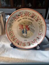 Wedgwood plate merry for sale  EPSOM