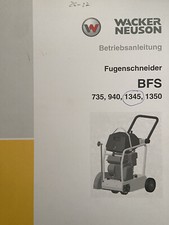 Wacker neuson bfs usato  Spedire a Italy