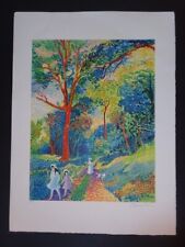 Lucien neuquelman lithographie d'occasion  Sagy