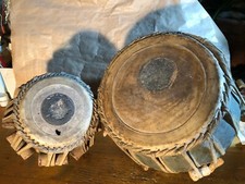 Vintage tabla indiane usato  Val di Nizza