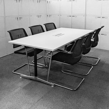 White meeting boardroom for sale  CROYDON