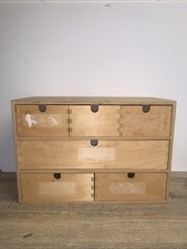 Wooden drawers storage for sale  ELLON