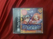 Thousand Arms (Sony PlayStation 1, 1999) PS1 CIB com Adesivos *ESTADO PERFEITO* Testado Funciona comprar usado  Enviando para Brazil
