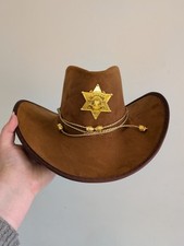 Brown suede effect for sale  WELLS