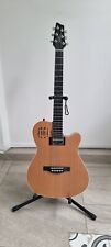Guitarra elétrica Godin A6 Ultra (semi-brilho natural) com captador piezoelétrico comprar usado  Enviando para Brazil