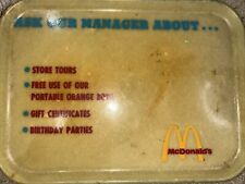 Vtg. mcdonald restaurant for sale  Columbus Grove