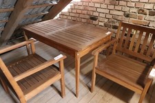 Holztisch stühlen armlehnen gebraucht kaufen  Altmannstein