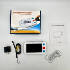 Lupa digital portátil Spolehli 5,0 polegadas, zoom 4X-32X auxiliar de leitura eletrônica comprar usado  Enviando para Brazil