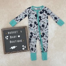Dormitório LITTLE SLEEPIES Disney Mickey Mouse cinza tamanho 0-3 meses comprar usado  Enviando para Brazil