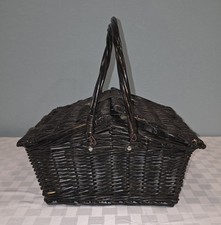 Vintage ratan picnic for sale  Trego