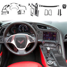 Kit completo de acabamento interno de fibra de carbono 36 peças para Chevrolet Corvette C7, usado comprar usado  Enviando para Brazil
