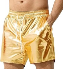 Men gold shiny for sale  WEYMOUTH
