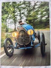 Bugatti type poster for sale  LOUGHBOROUGH