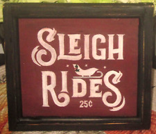 Hand painted sleigh for sale  Hampshire