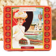 Boîte publicitaire biscuits d'occasion  Cerisy-la-Salle
