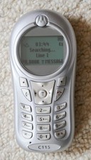Motorola c115 unlocked for sale  TETBURY