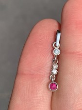 ruby pendant for sale  BRIGHTON