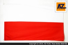 Drapeau pologne 150x90cm d'occasion  France