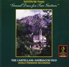 HAYDN / D E FOSSA - Grand Duos For 2 Guitars - CD - **Excellent Condition** comprar usado HAYDN / D E FOSSA - Grand Duos For 2 Guitars - CD - **Excellent Condition** comprar usado  Enviando para Brazil