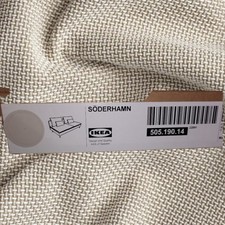 Ikea SÖDERHAMN Pokrowiec na 3-osobowy element siedzenia Fridtuna jasnobeżowy 505.190.14 NOWY na sprzedaż  Wysyłka do Poland