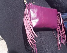 Borsa spalla artigianale usato  Forli