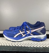 Tênis de corrida ASICS GEL FLUX 4 FEMININO AZUL LARANJA BRANCO TAMANHO 7 comprar usado  Enviando para Brazil
