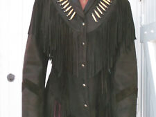 Veste indienne franges d'occasion  Roquebillière