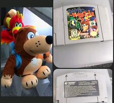 Banjo Kazooie Bundle N64 Game+ Pelúcia Mocchi Urso Pássaro Autêntico Limpo E Testado comprar usado  Enviando para Brazil