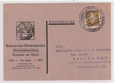Reklamekarte kellerei brüderh gebraucht kaufen  Wandlitz