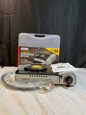 Fogão externo portátil Grill Boss 90057GB preto prata com estojo de transporte comprar usado  Enviando para Brazil