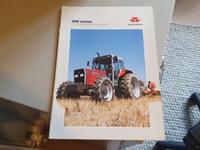 Massey Ferguson seria 300 (modele 390T 399 itp.) Broszura sprzedaży ciągników 1995 na sprzedaż  Wysyłka do Poland