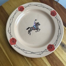 Vtg plate marble for sale  Grove